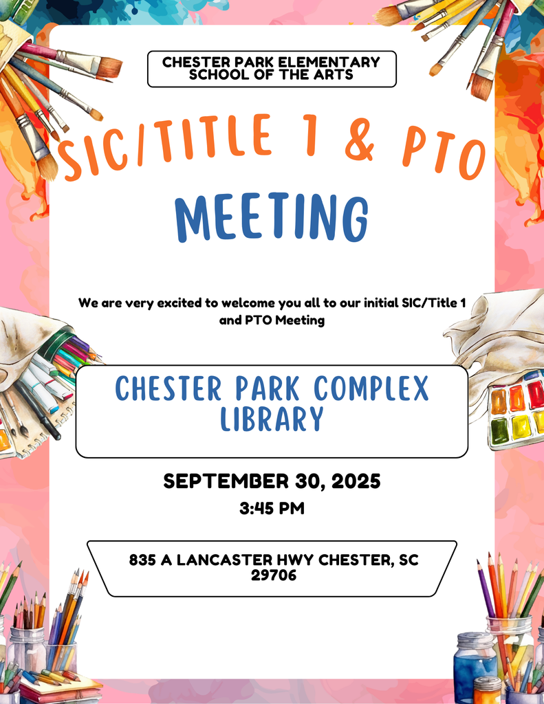 SIC/Title I & PTO Meeting