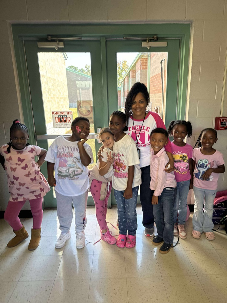 Today was Pink Out Day. 