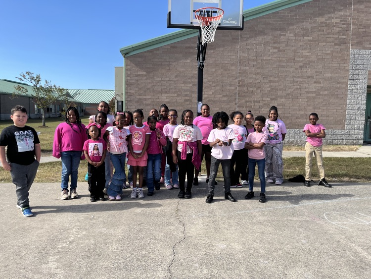 Today was Pink Out Day. 