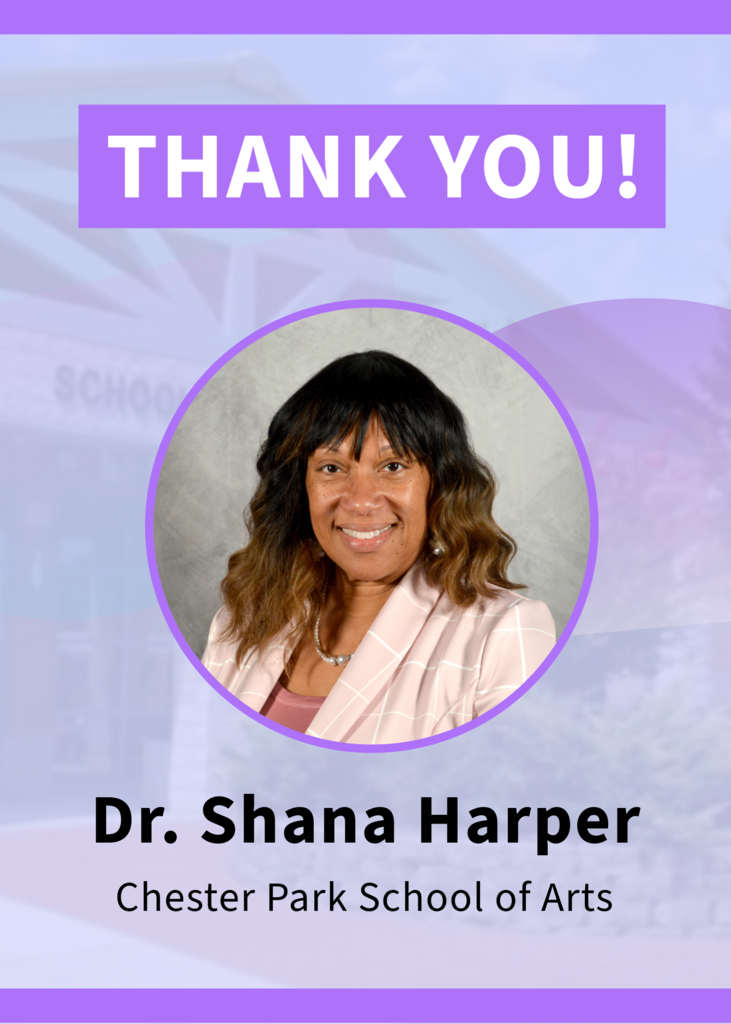 Dr. Shana Harper, Thank you!