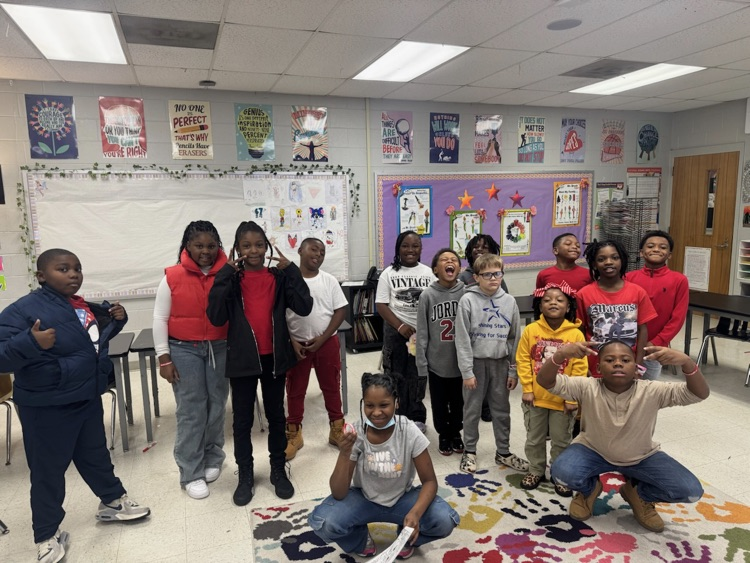 Students wore red for Red Ribbon Week. 
