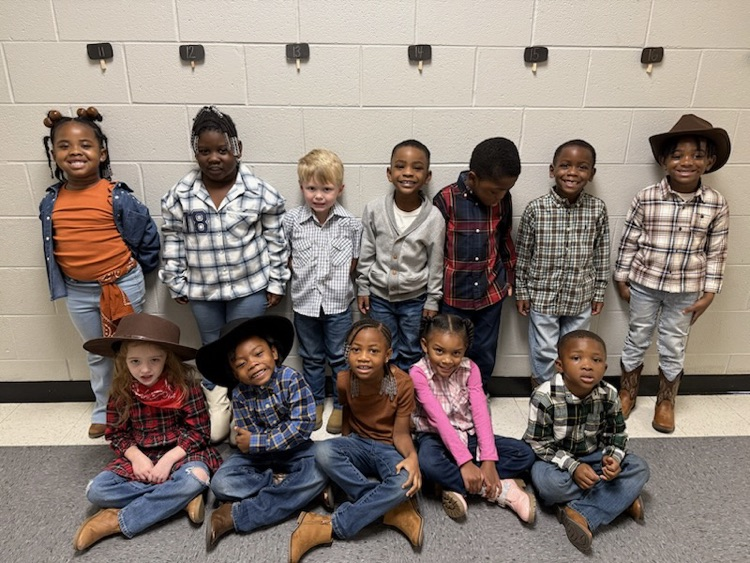 Students dressed in Western attire