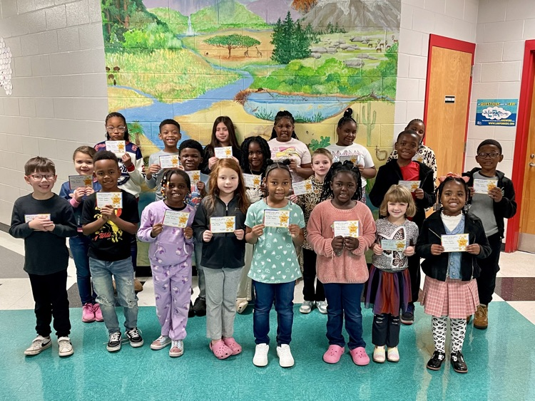 We recognized Star Readers for October on Friday  