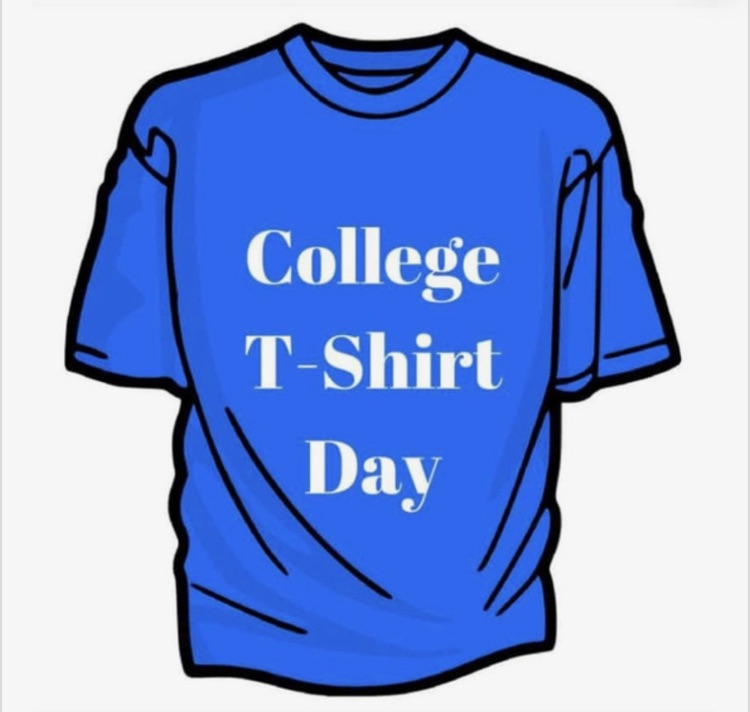 Wear college shirts Friday    