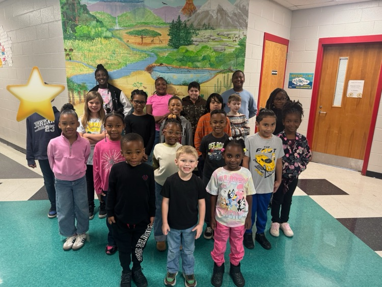 We recognized our star students for October. 
