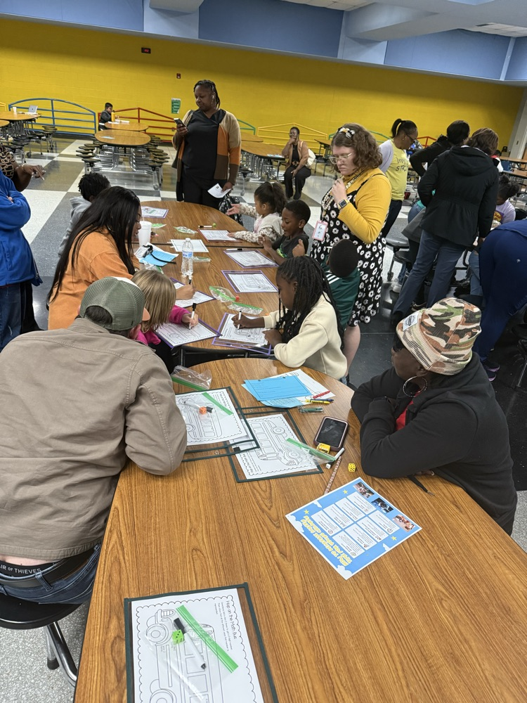 We had a good turn out for Family Night. 