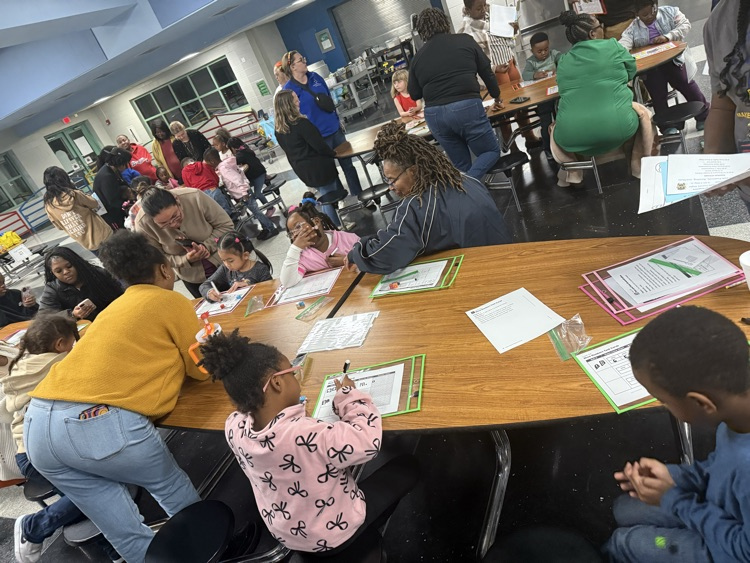 We had a good turn out for Family Night. 