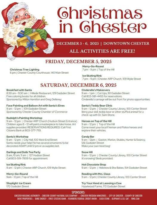 There are lots of fun free activities for families in Chester this weekend.