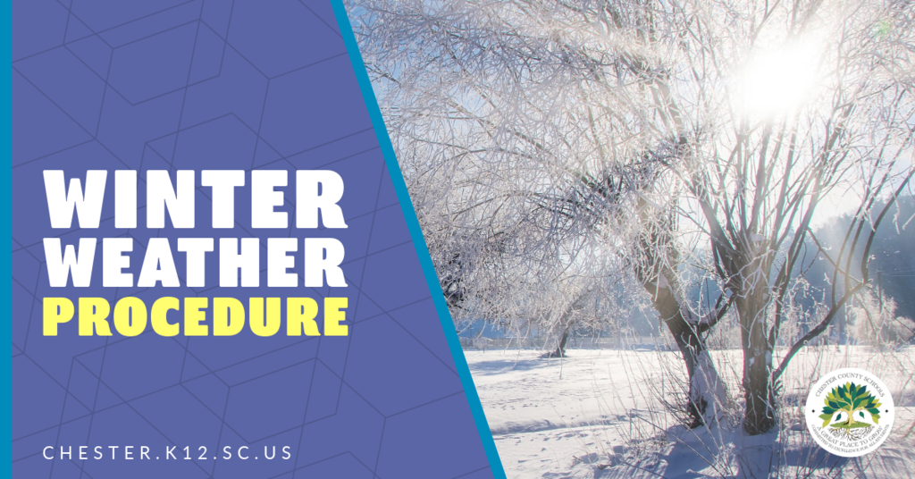 Winter Weather Procedure graphic
