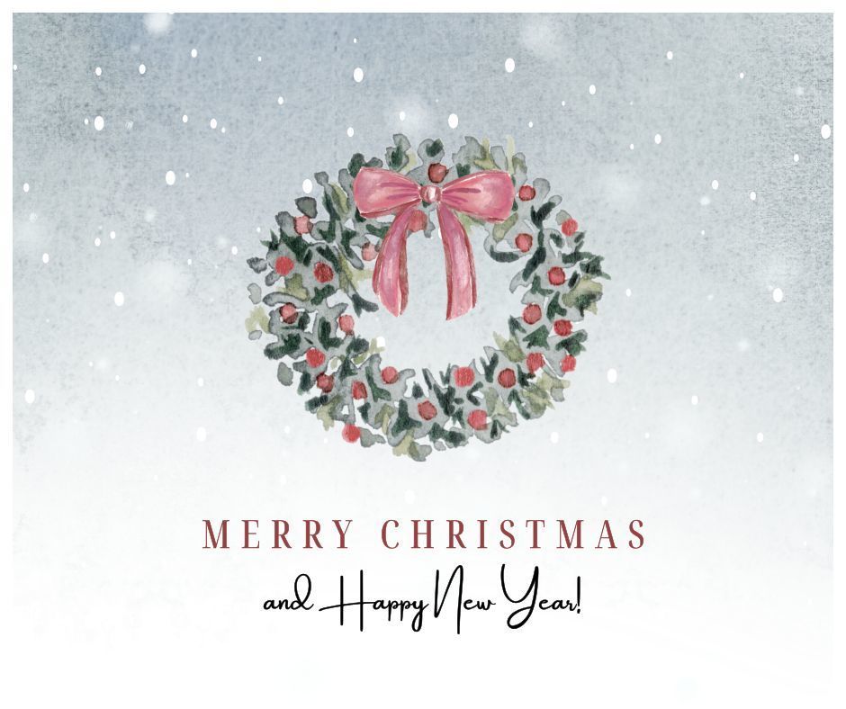 We wish all of our families a Merry Christmas and Happy New Year!