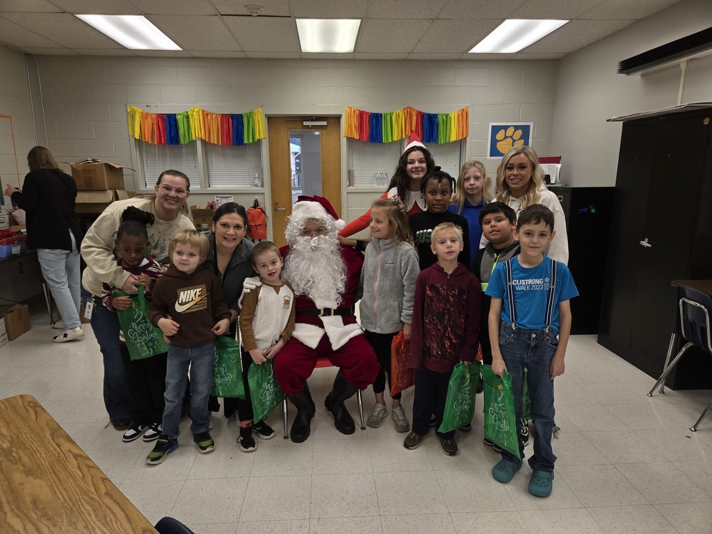 Santa and Students