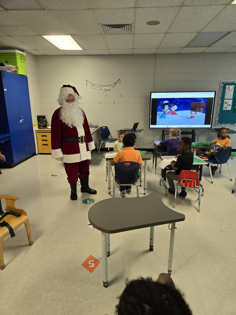 Santa and Students