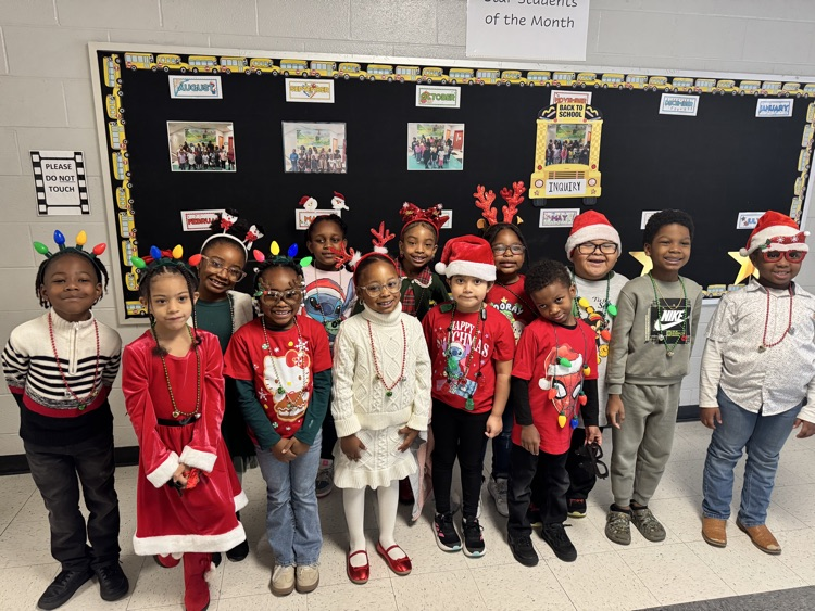 The photos are of kids dressed for Christmas.