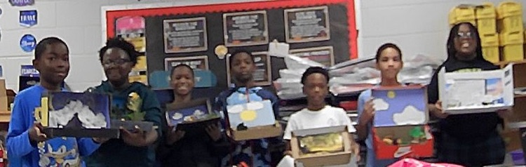 Students worked on ecosystem