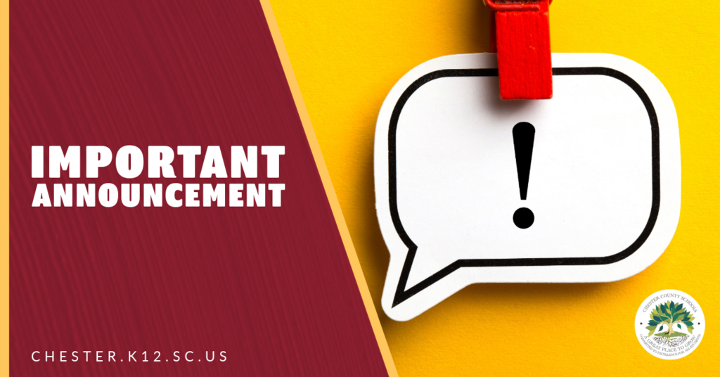 Important Announcement