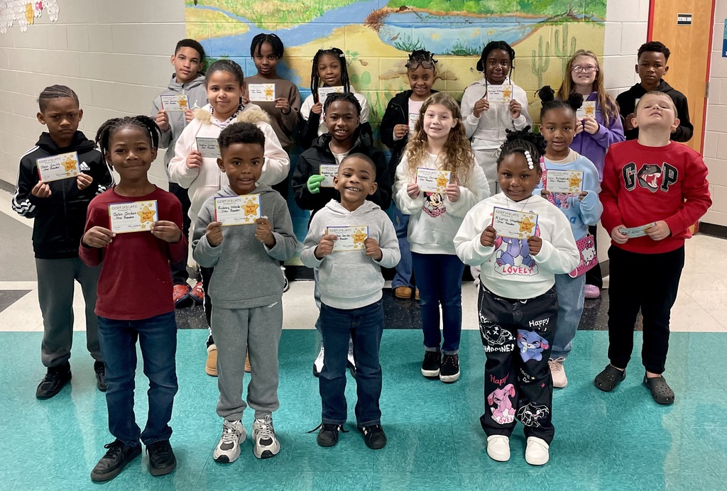 These students are Star Readers for December.