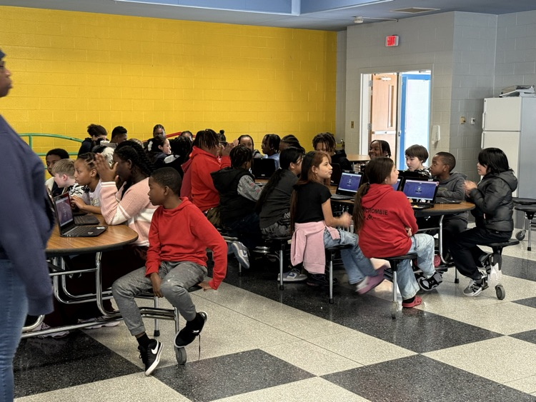 Students played Kahoot game and behavior celebration  