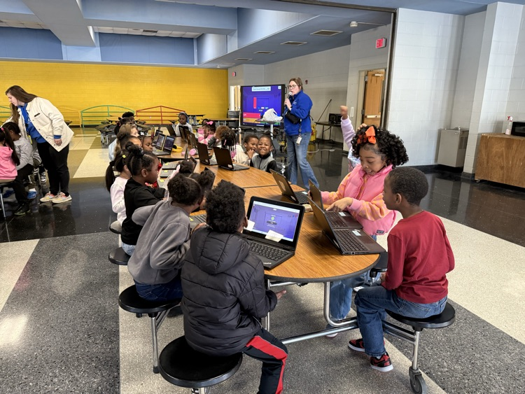 Students played Kahoot game and behavior celebration. 