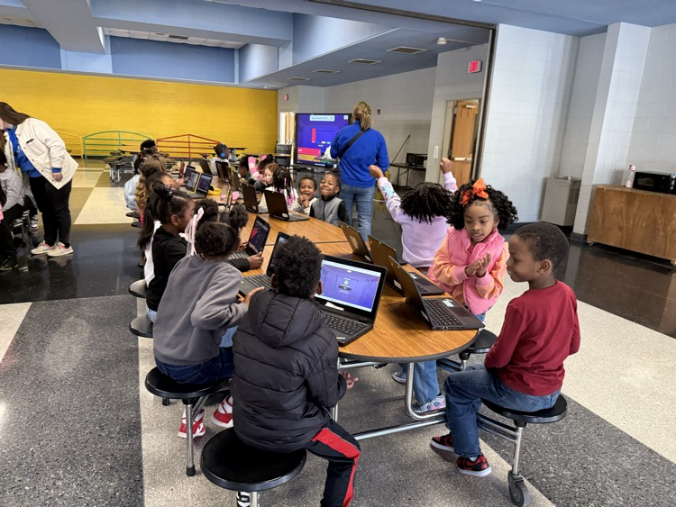 Students played Kahoot game and behavior celebration. 