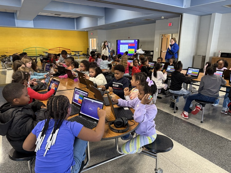 Students played Kahoot game and behavior celebration. 