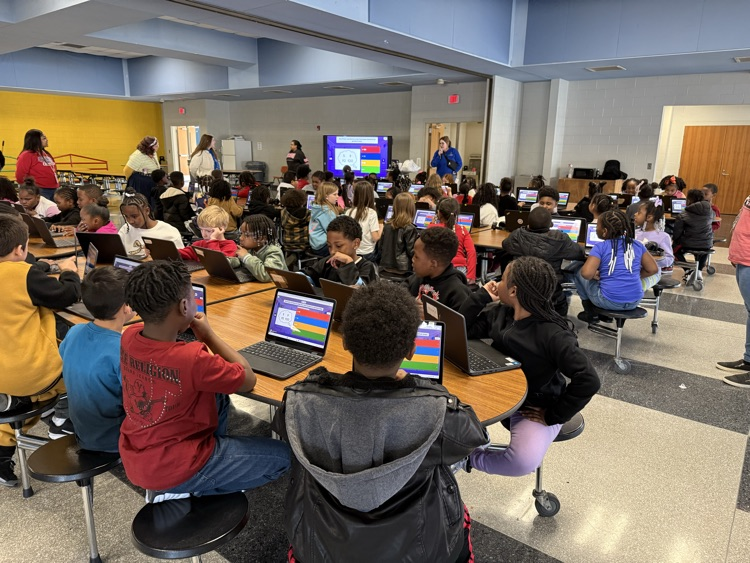 Students played Kahoot game and behavior celebration. 