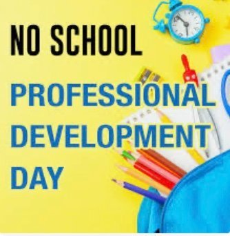 no school professional development day