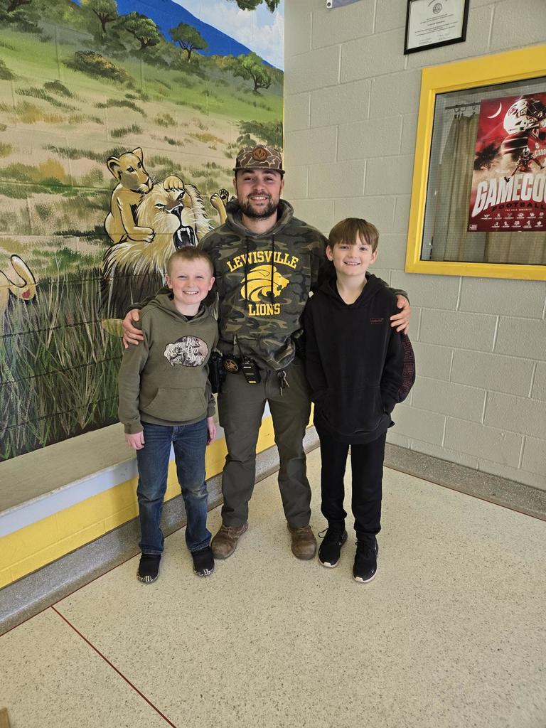 Officer Threatt and flag patrol