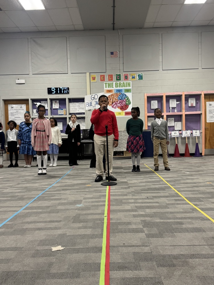 The photos show our Black History Program today.