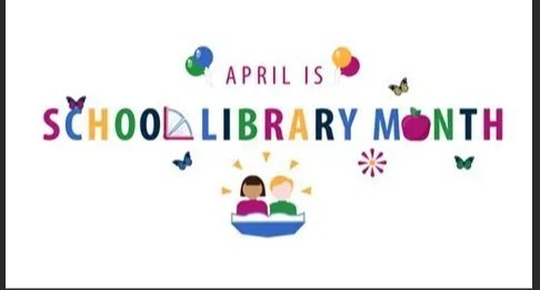 April is School Library Month