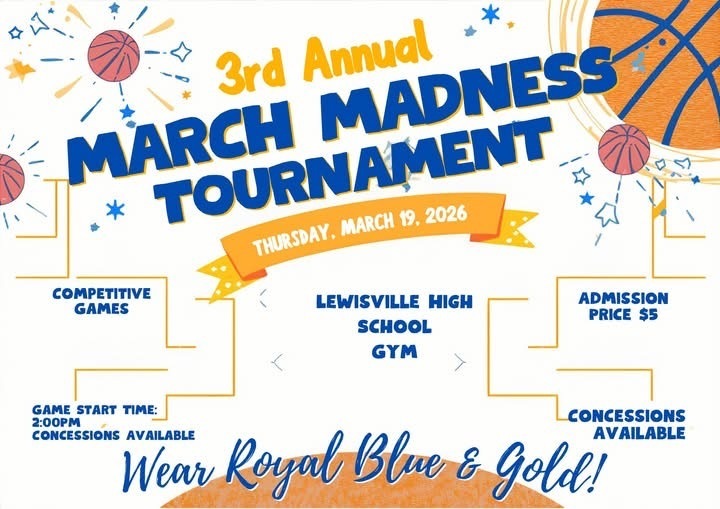 LHS March Madness 2026 Flyer