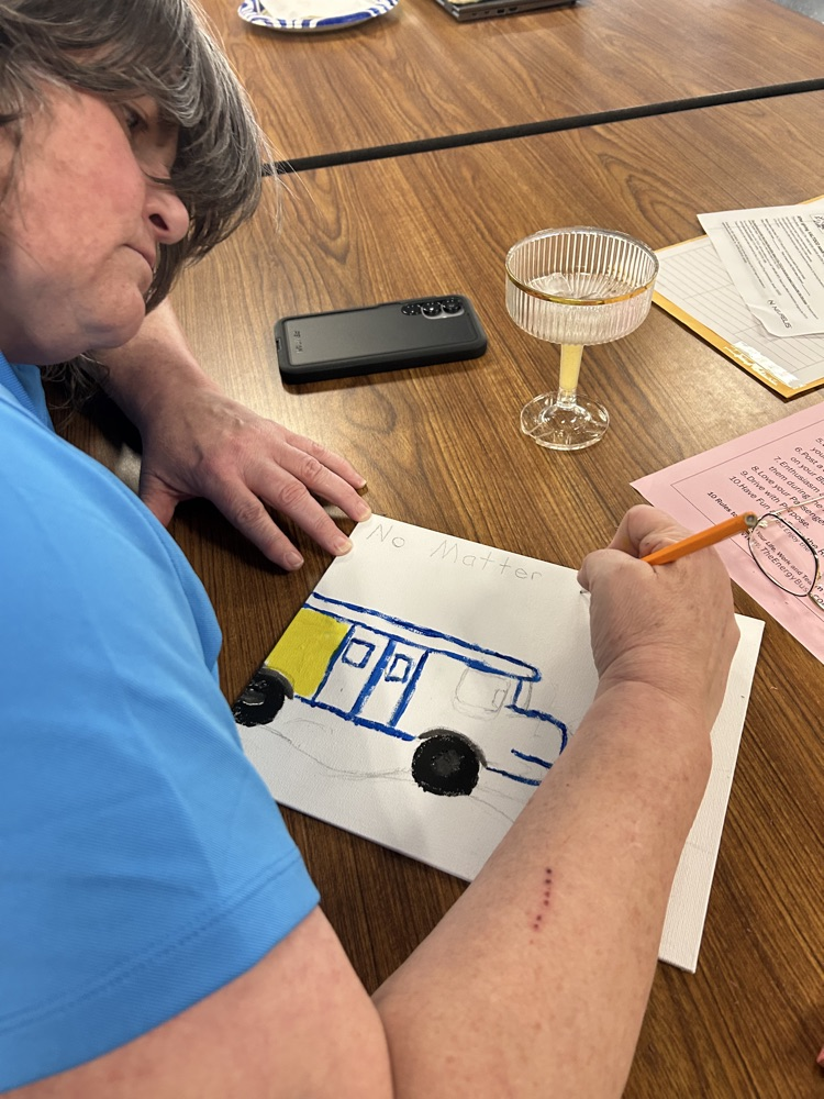 These are photos from our meeting. 