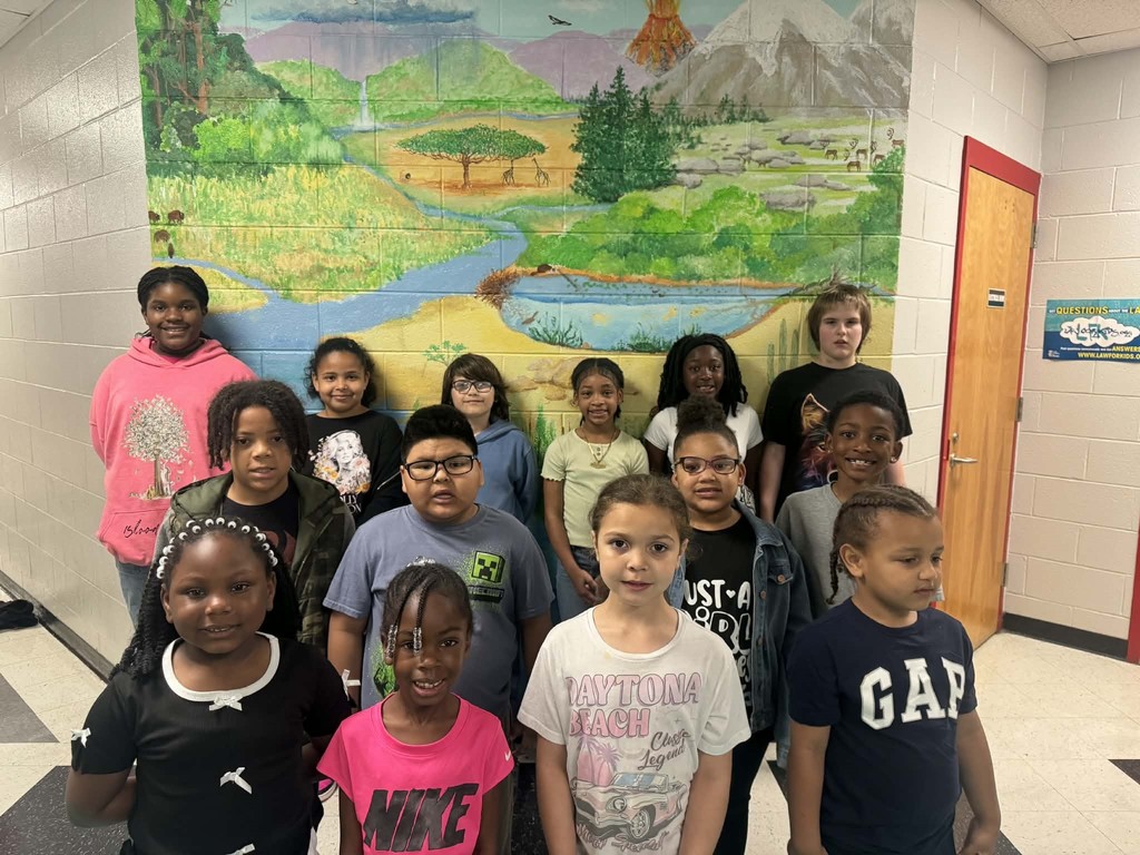 The picture is of March Star Students.