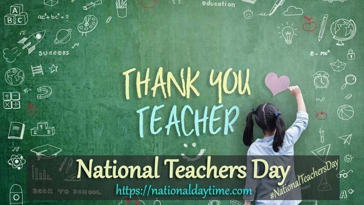 Thank you Teacher National Teachers Day, http://nationaldaytime.com