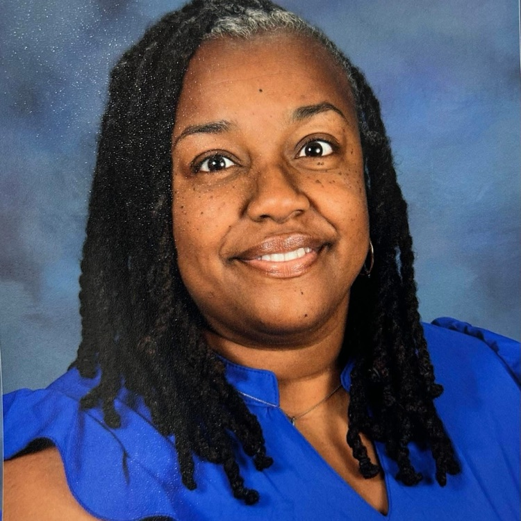 This is a photo of our principal  