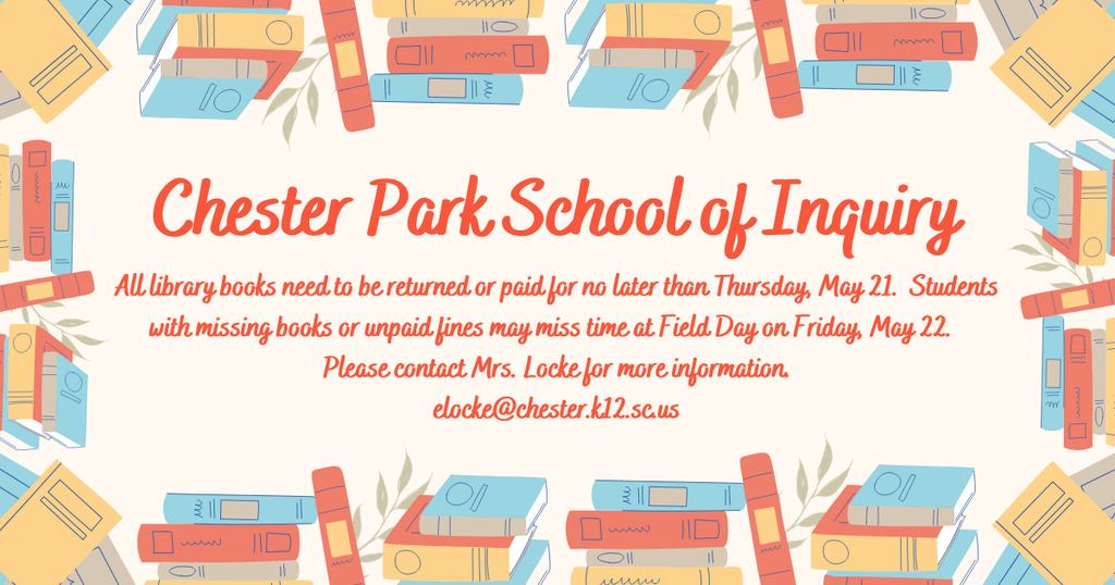 The flyer reminds families to turn in missing yearbooks.