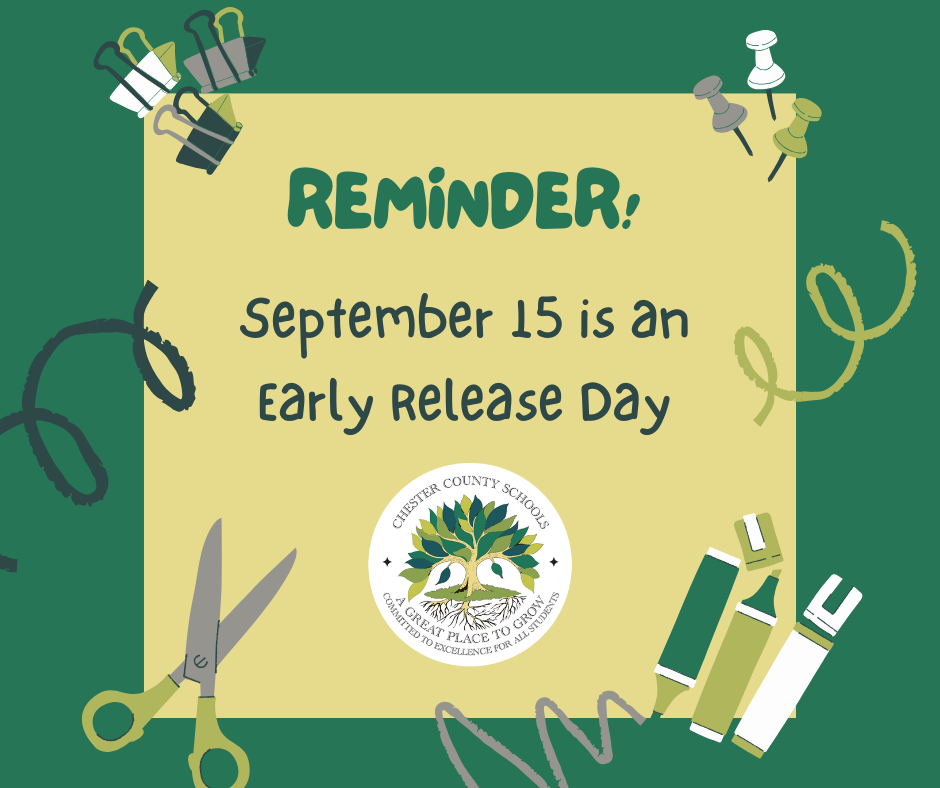 Decorative image for Early Release Day September 15