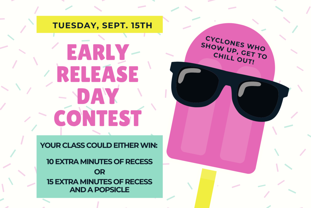 We have Early Release Day Contest coming up on September 15th.