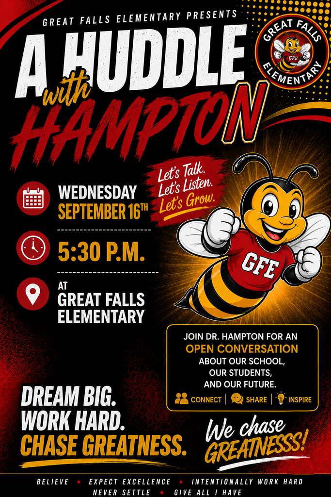 Huddle with Hampton