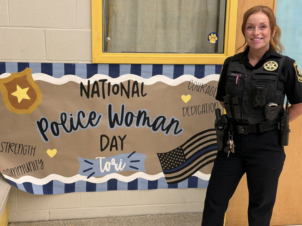 National POlice Woman Day : SRO Officer Crawley