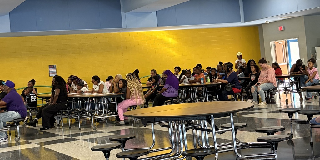 We had Open House tonight. The photos show families at the event.