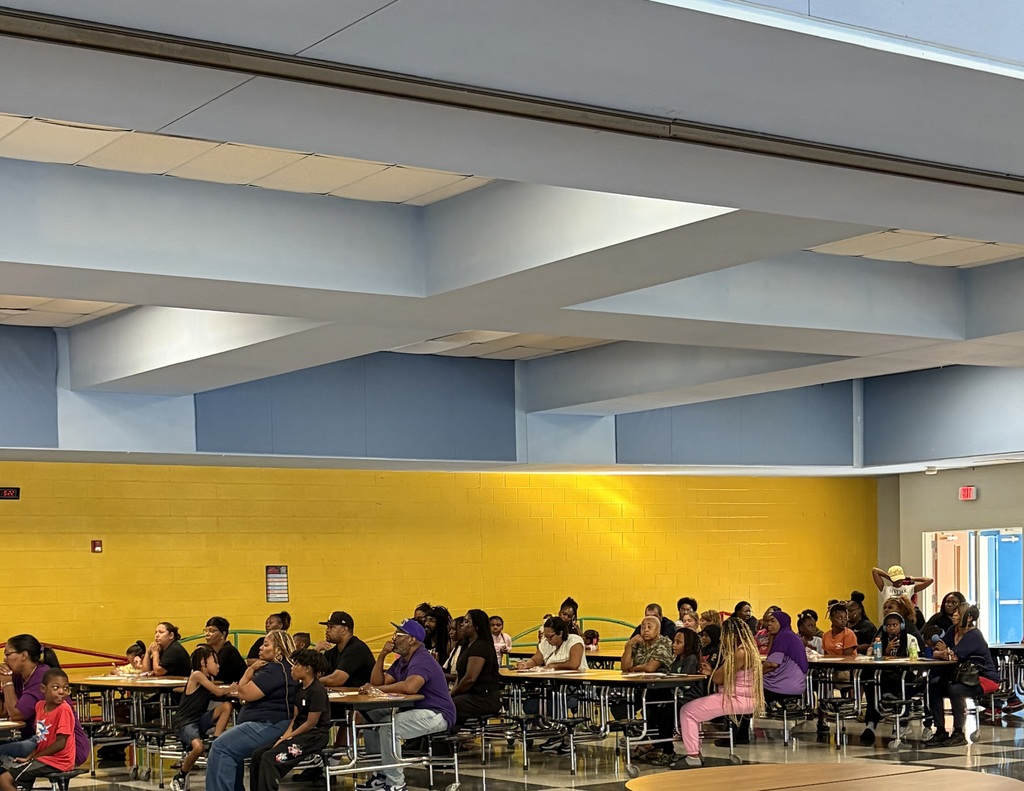 We had Open House tonight. The photos show families at the event.