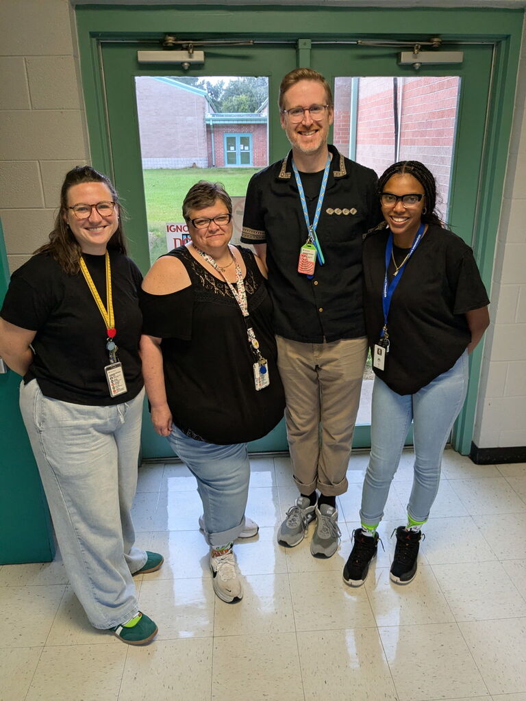 It's Attendance Spirit Week and we're dressing up each day.