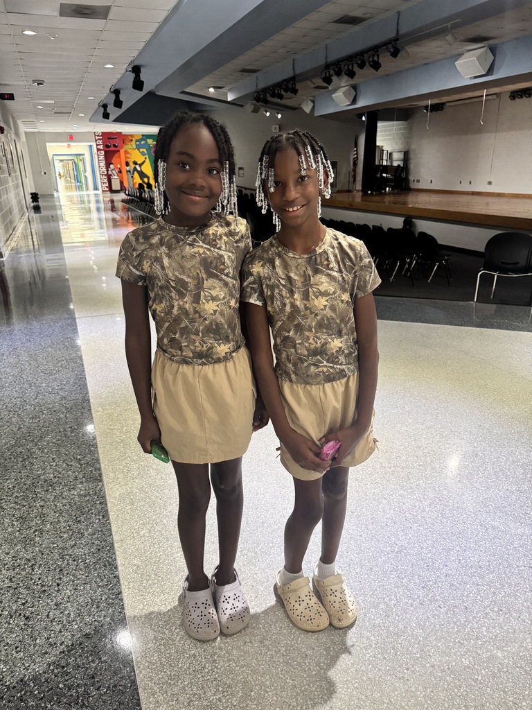 It's Attendance Spirit Week and we're dressing up each day.