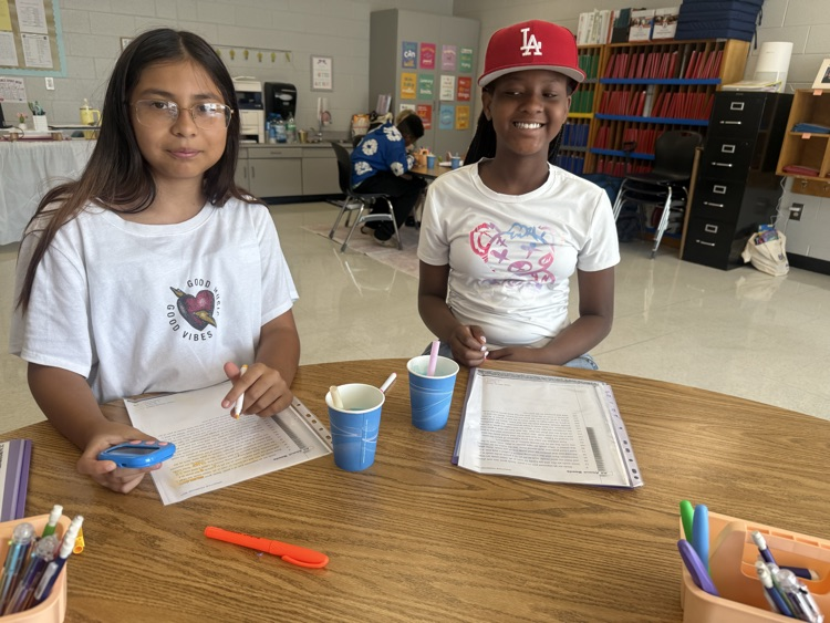 Students are working hard building reading fluency!