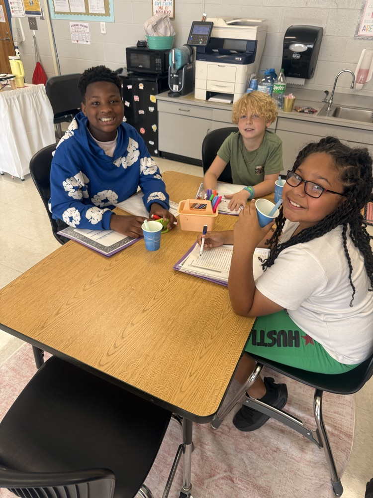 Students are working hard building reading fluency!