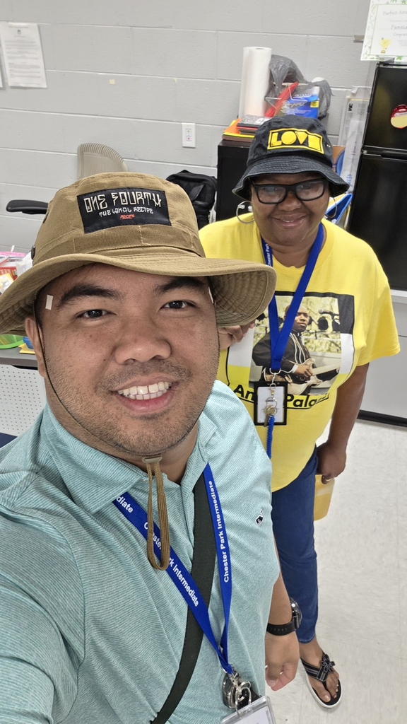 we had hat day today.