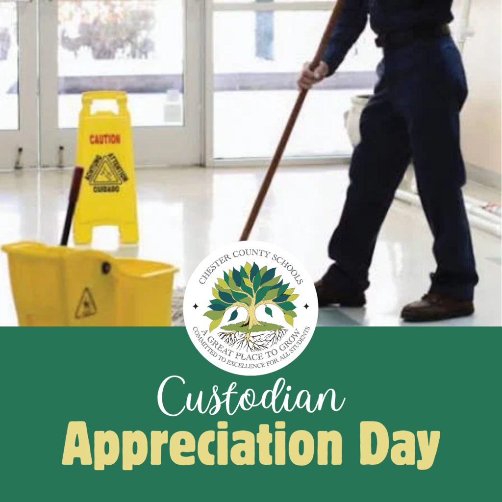 National Custodians Day decorative graphic