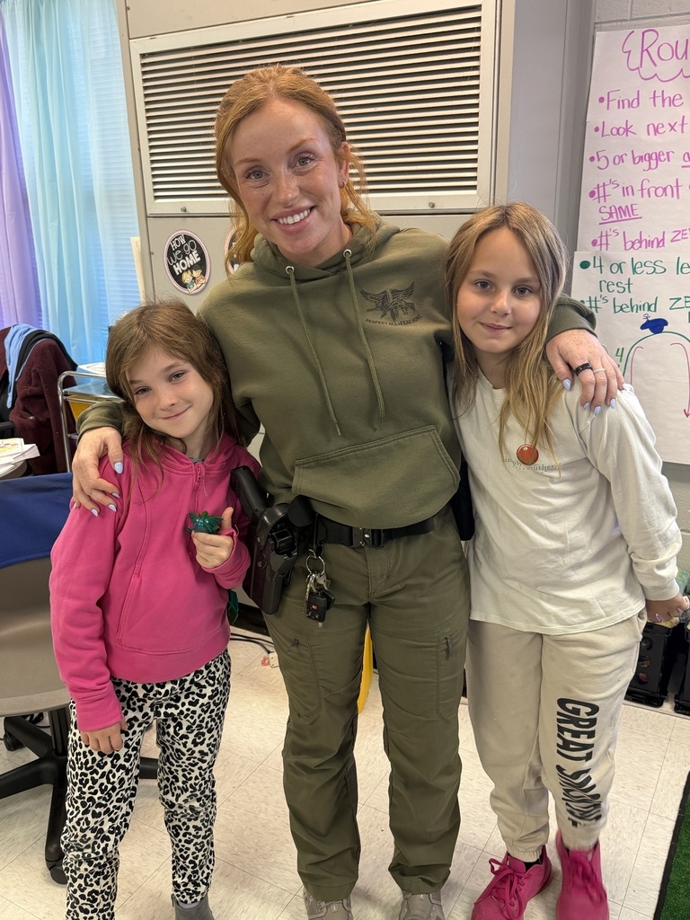 Officer Tori with students