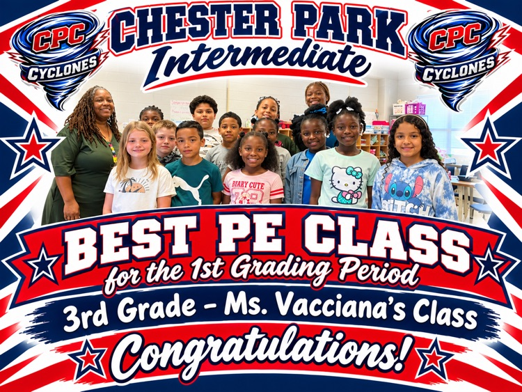 Ms. Vacciana’s class wins extra PE