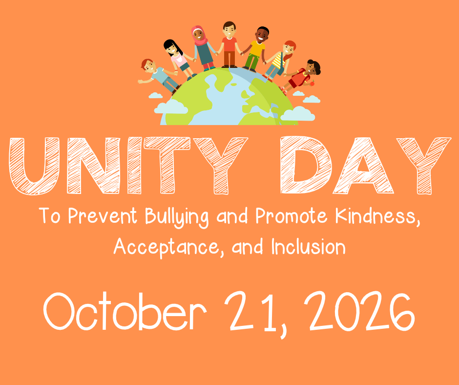 Unity Day is on October 21, 2026.